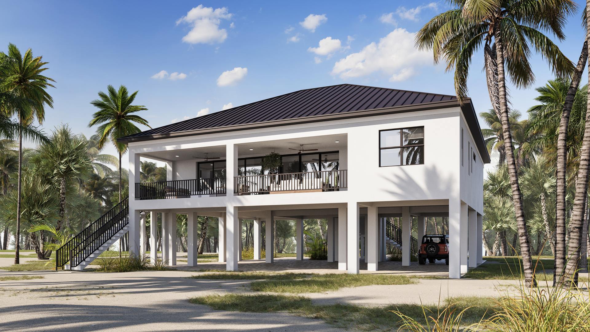 Beach Model Home - Berbice Skyhaven Estates